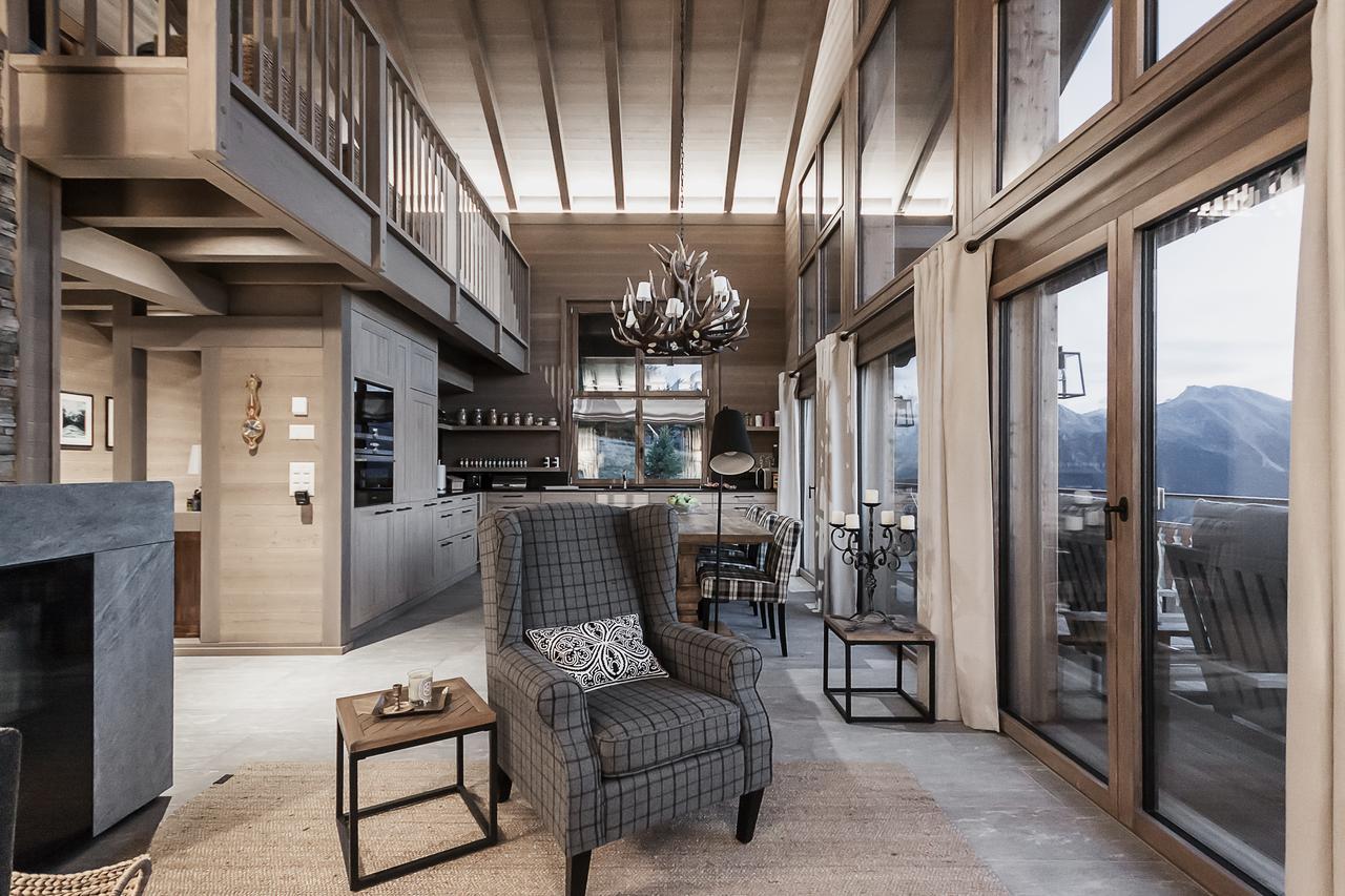 Chalet Kristall Rosswald Exterior foto