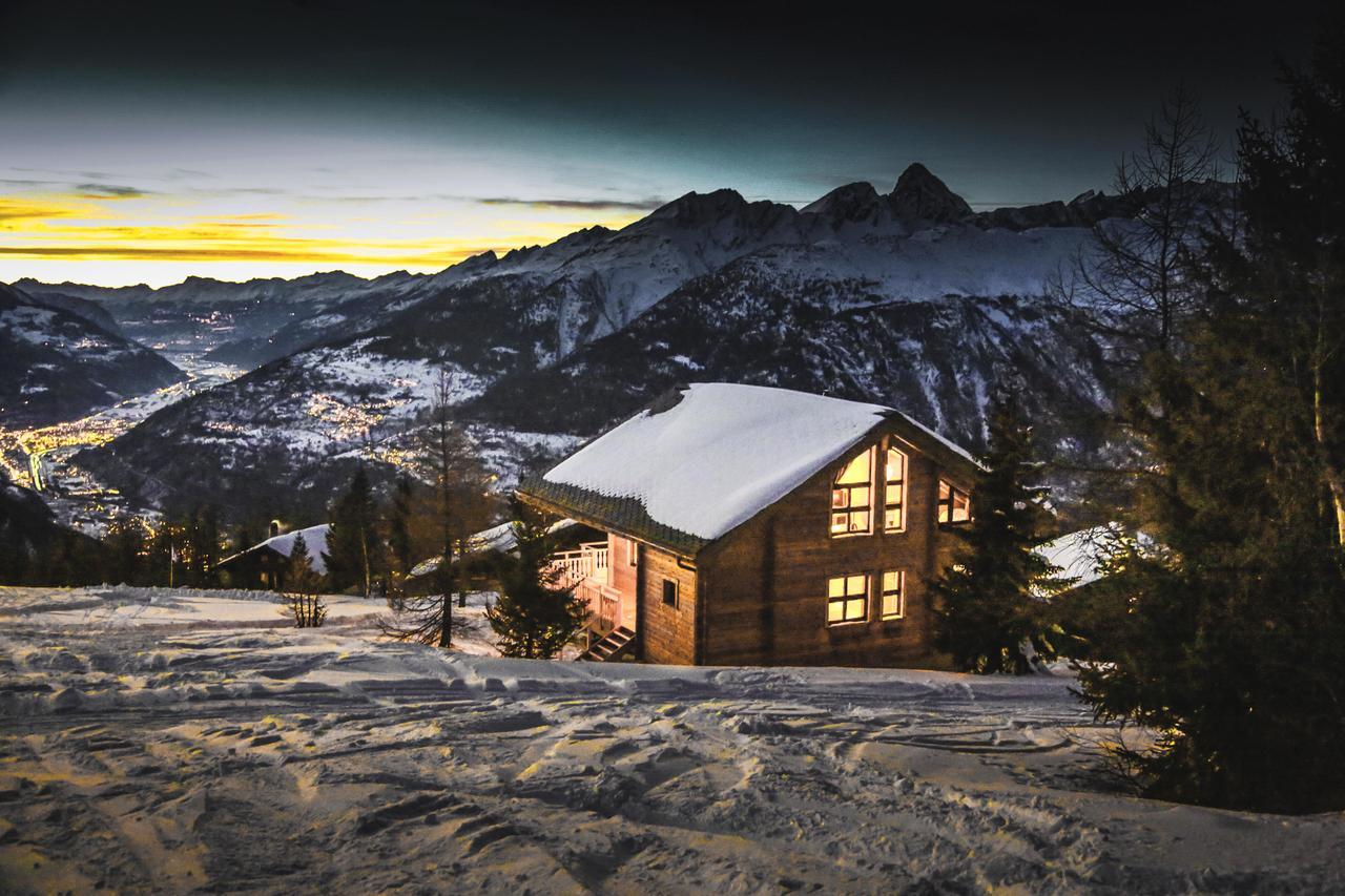 Chalet Kristall Rosswald Exterior foto